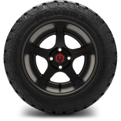 14" MODZ Maverick Matte Black - Tire and Wheel Combo