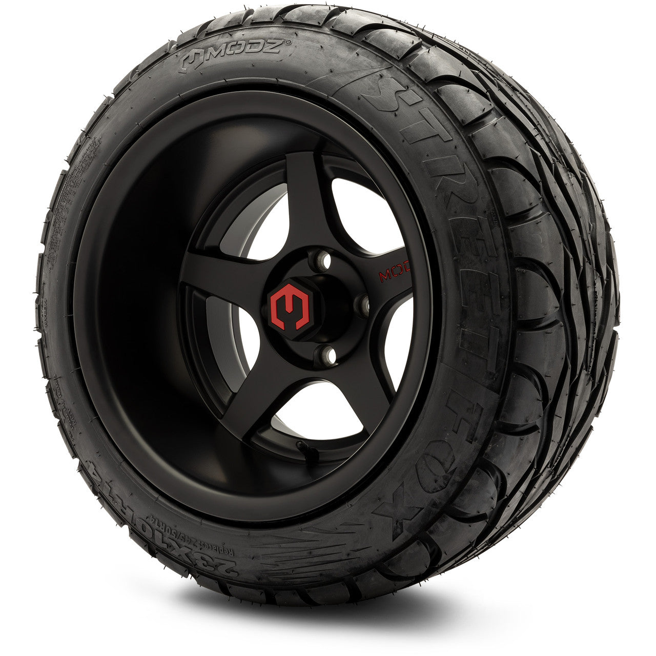 14" MODZ Maverick Matte Black - Tire and Wheel Combo