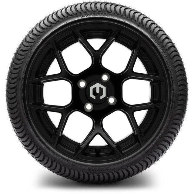 14" MODZ Renegade Matte Black - Tire and Wheel Combo