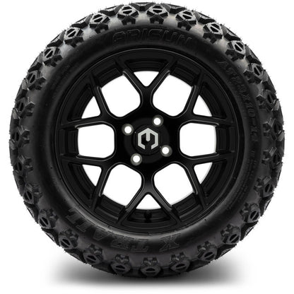 14" MODZ Renegade Matte Black - Tire and Wheel Combo
