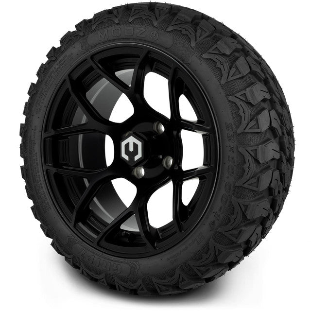 14" MODZ Renegade Matte Black - Tire and Wheel Combo