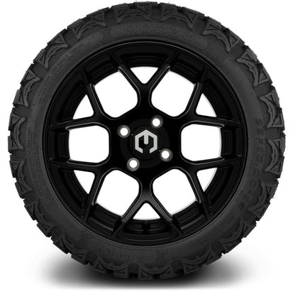 14" MODZ Renegade Matte Black - Tire and Wheel Combo