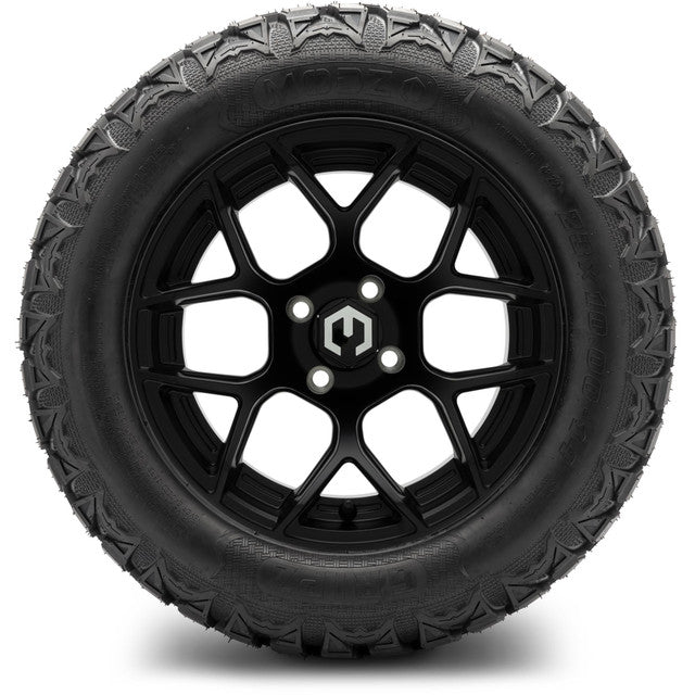 14" MODZ Renegade Matte Black - Tire and Wheel Combo