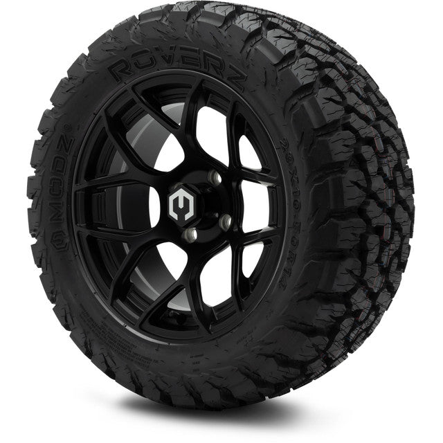 14" MODZ Renegade Matte Black - Tire and Wheel Combo