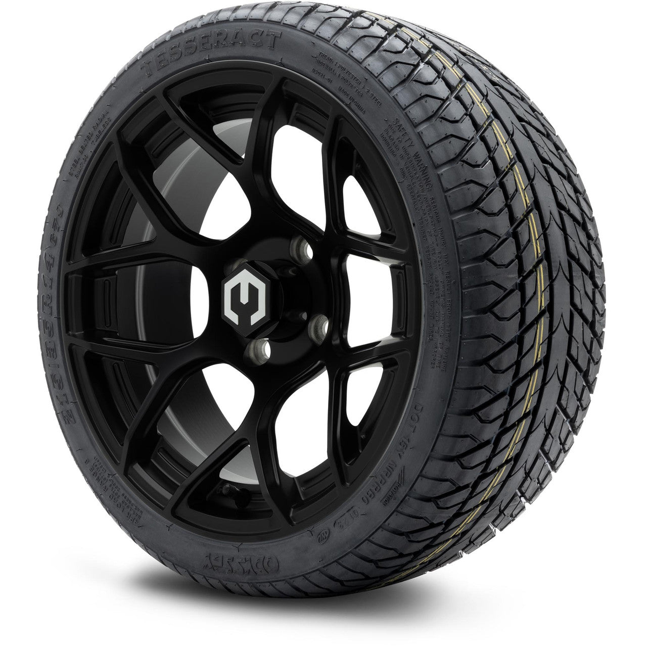 14" MODZ Renegade Matte Black - Tire and Wheel Combo