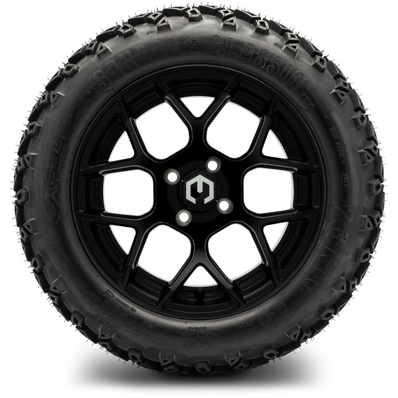 14" MODZ Renegade Matte Black - Tire and Wheel Combo