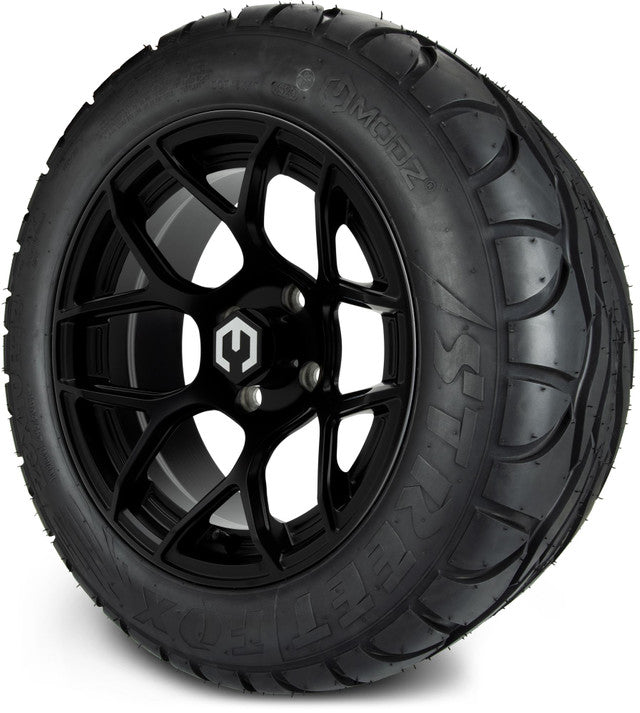 14" MODZ Renegade Matte Black - Tire and Wheel Combo
