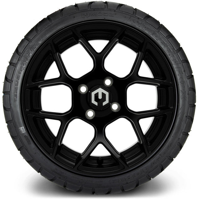 14" MODZ Renegade Matte Black - Tire and Wheel Combo