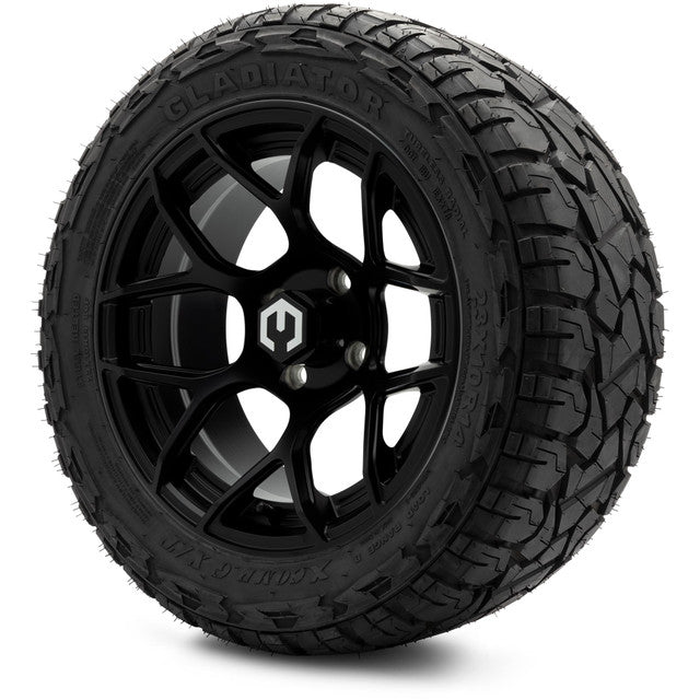 14" MODZ Renegade Matte Black - Tire and Wheel Combo