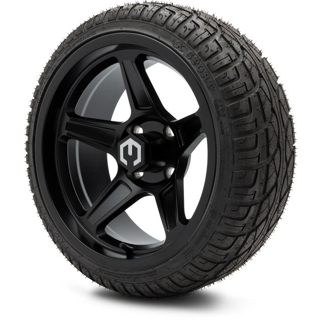 14" MODZ Drift Matte Black - Tire and Wheel Combo