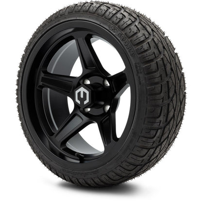 14" MODZ Drift Matte Black - Tire and Wheel Combo