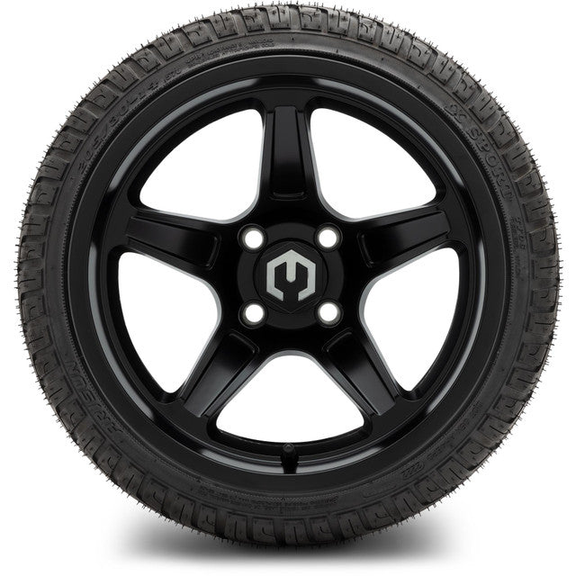 14" MODZ Drift Matte Black - Tire and Wheel Combo