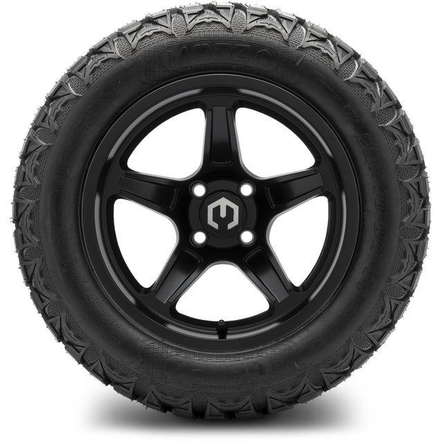 14" MODZ Drift Matte Black - Tire and Wheel Combo