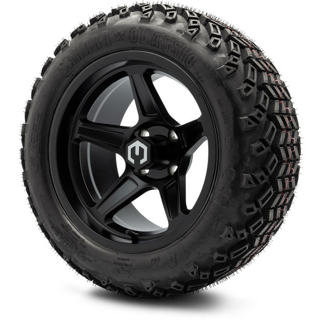 14" MODZ Drift Matte Black - Tire and Wheel Combo
