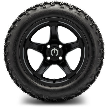 14" MODZ Drift Matte Black - Tire and Wheel Combo