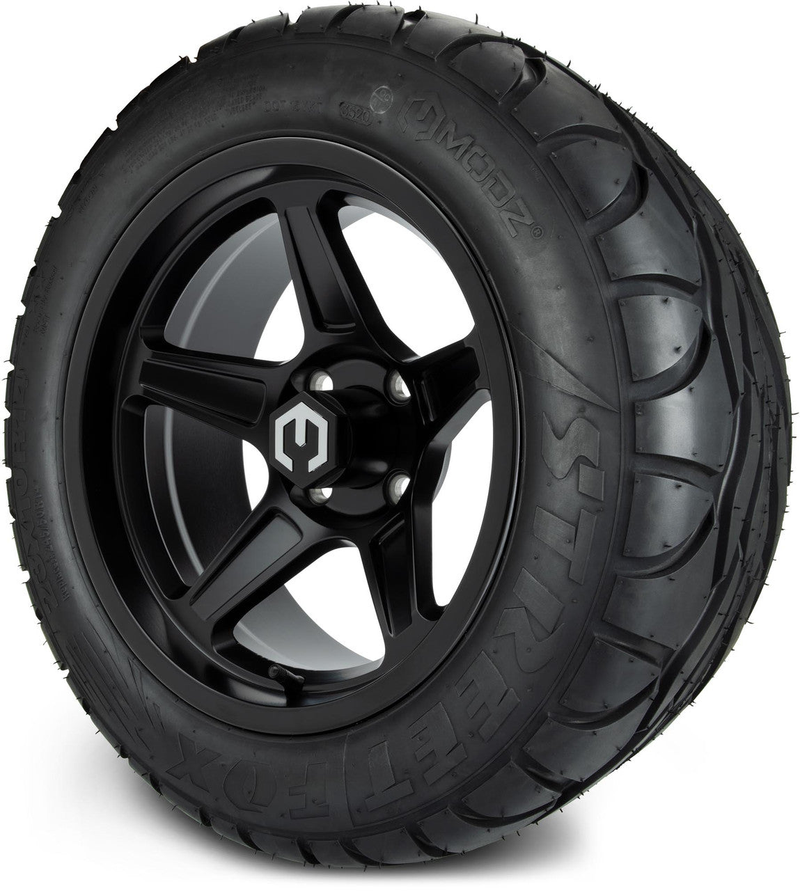14" MODZ Drift Matte Black - Tire and Wheel Combo