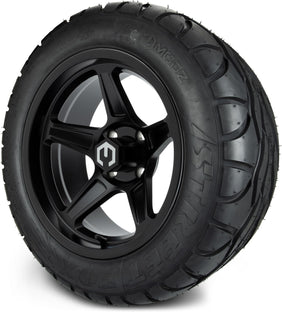 14" MODZ Drift Matte Black - Tire and Wheel Combo