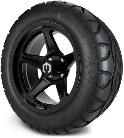 14" MODZ Drift Matte Black - Tire and Wheel Combo