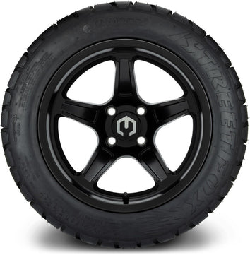14" MODZ Drift Matte Black - Tire and Wheel Combo