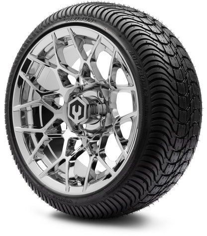 14" MODZ Blitz Chrome - Tire and Wheel Combo