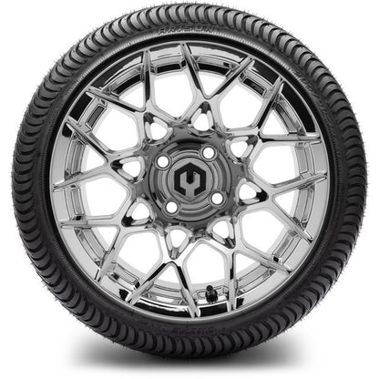 14" MODZ Blitz Chrome - Tire and Wheel Combo