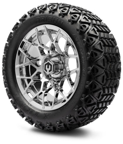 14" MODZ Blitz Chrome - Tire and Wheel Combo