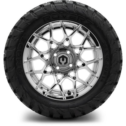 14" MODZ Blitz Chrome - Tire and Wheel Combo