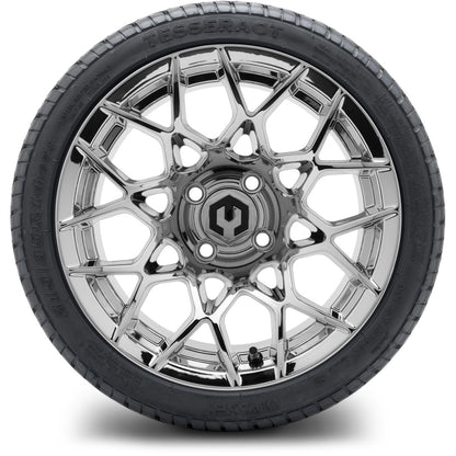 14" MODZ Blitz Chrome - Tire and Wheel Combo