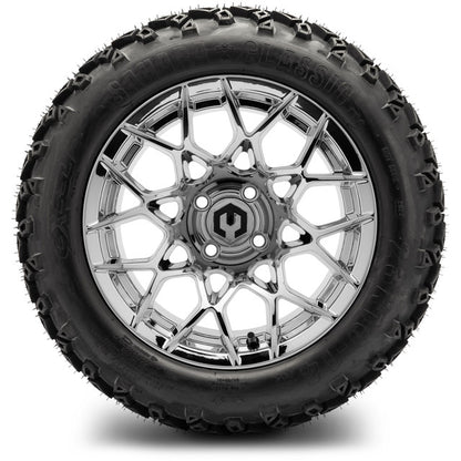 14" MODZ Blitz Chrome - Tire and Wheel Combo