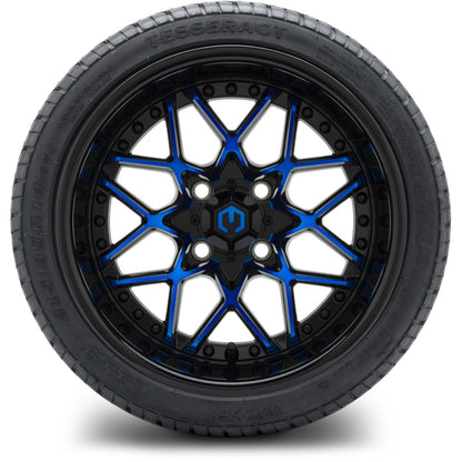 14" MODZ Formula Blue - Tire and Wheel Combo