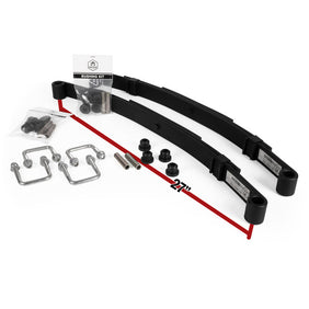 MODZ EZGO TXT 1994-Up Rear Heavy Duty Leaf Spring Kit (3 Leaf)