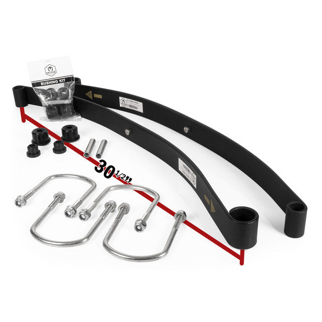 MODZ EZGO RXV 2008-Up Rear Heavy Duty Leaf Spring Kit (1 Leaf)