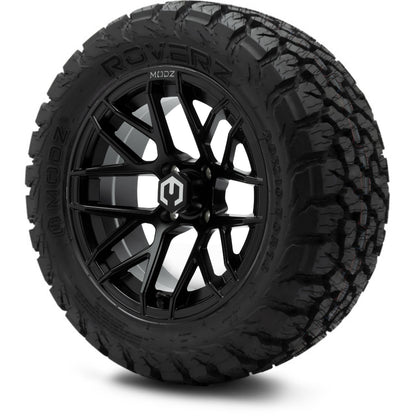 14" MODZ Matrix Matte Black - Tire and Wheel Combo
