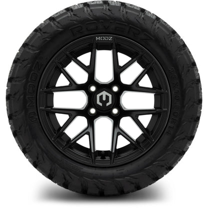 14" MODZ Matrix Matte Black - Tire and Wheel Combo