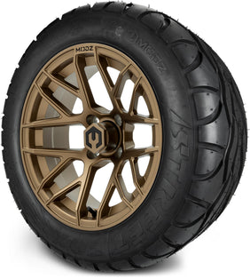 14" MODZ Matrix Bronze - Tire and Wheel Combo