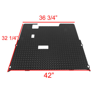 Replacement Diamond Plated Floormat for E-Z-Go TXT