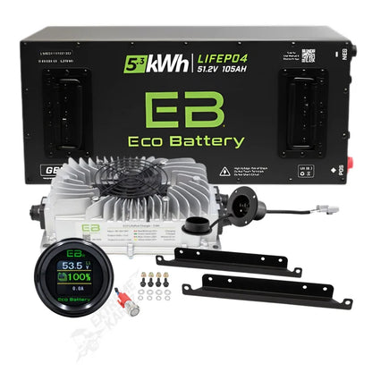 Polaris Ranger Eco Battery Bundles - Choose your Setup & Battery