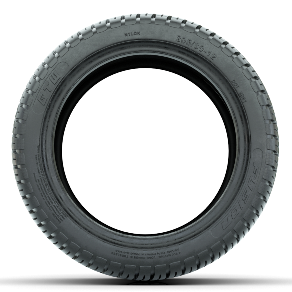 205/30-12 GTW® Fusion Street Tire (No Lift Required)