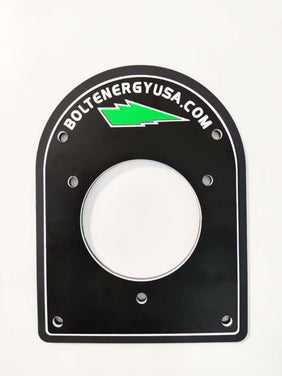 Dress-up mounting plate Club car