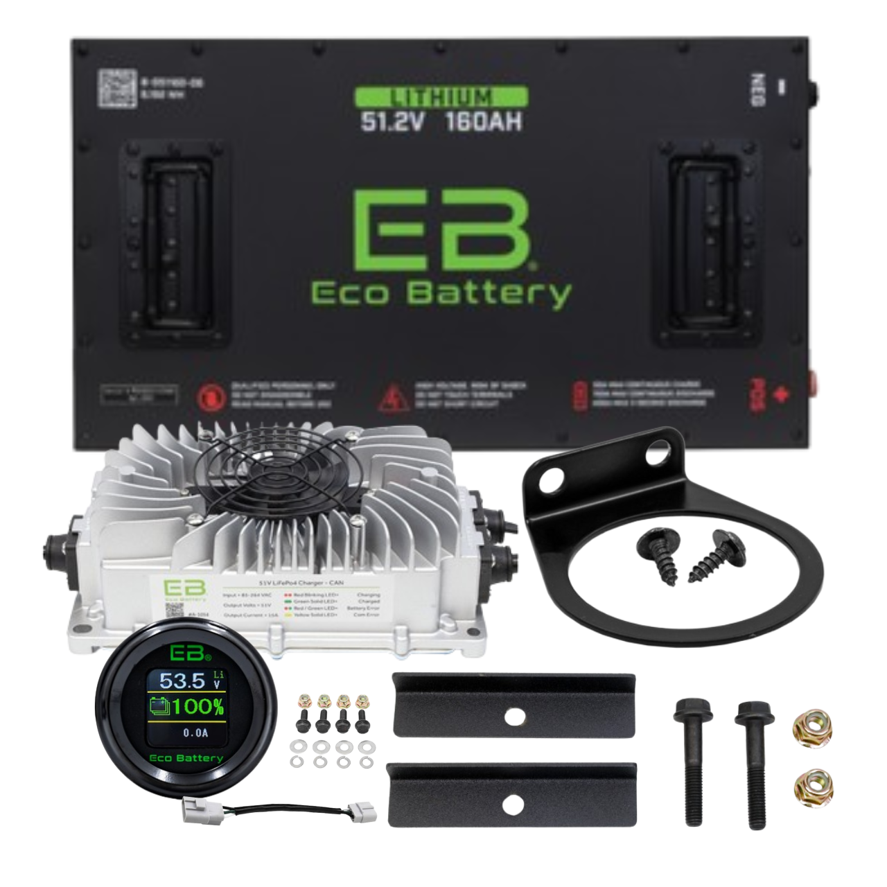 Eco Battery 48v 160ah Gen2 Lithium Bundle