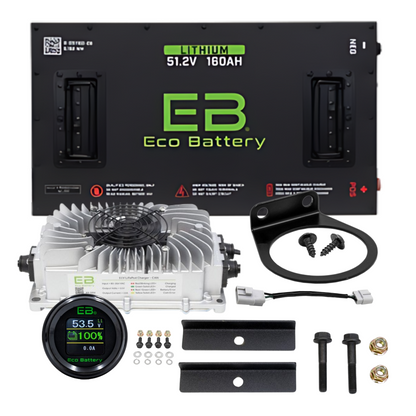 Eco Battery 48V 160AH Lithium Bundle Kit