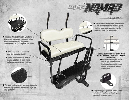 Yamaha G14-G22 NOMAD Rear Flip Seat