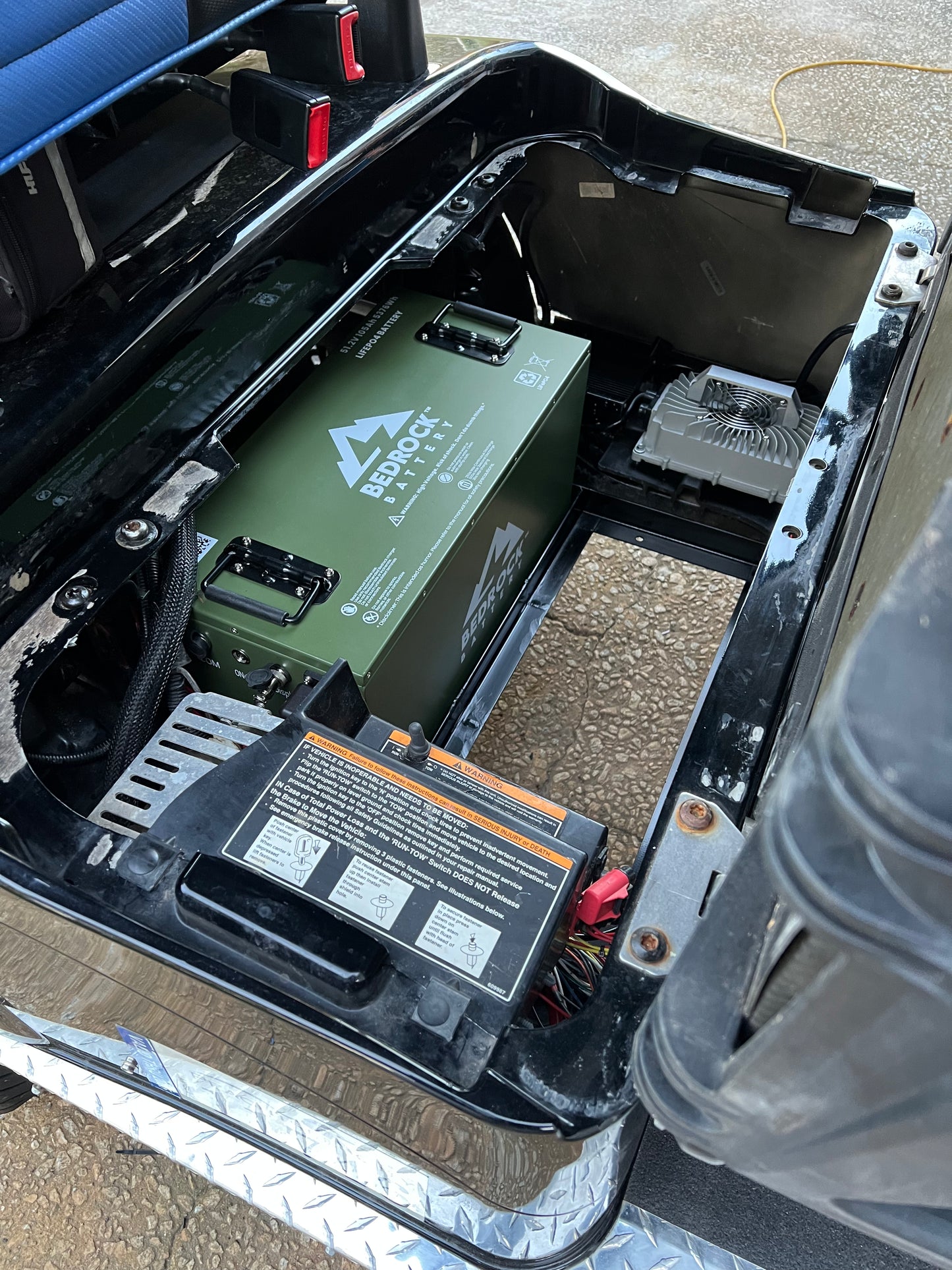 Bedrock Battery 36V 105Ah Lithium Conversion Kit