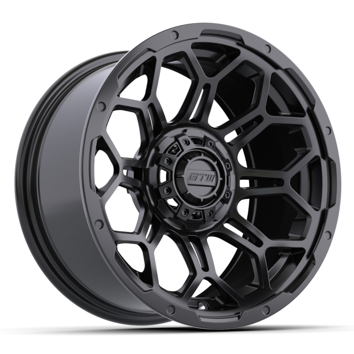 Bravo Wheel, 14X7 Matte Black