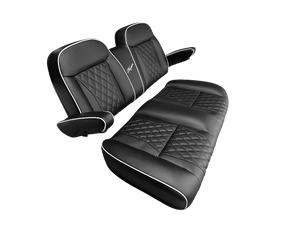 Kozip Aeris Front Seat Cushion Set – EZGO RXV/TXT – Black