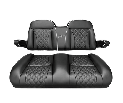 Kozip Aeris Front Seat Cushion Set – EZGO RXV/TXT – Black