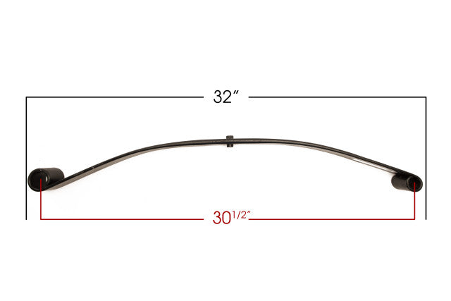 MODZ EZGO RXV 2008-Up Rear Heavy Duty Leaf Spring Kit (1 Leaf)