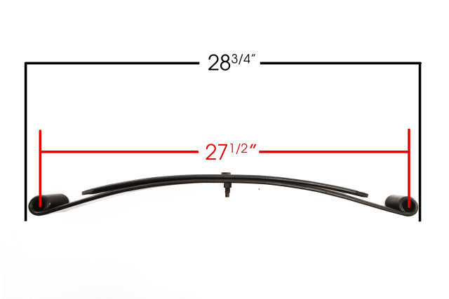 MODZ Club Car DS Heavy Duty Front Leaf Spring Kit