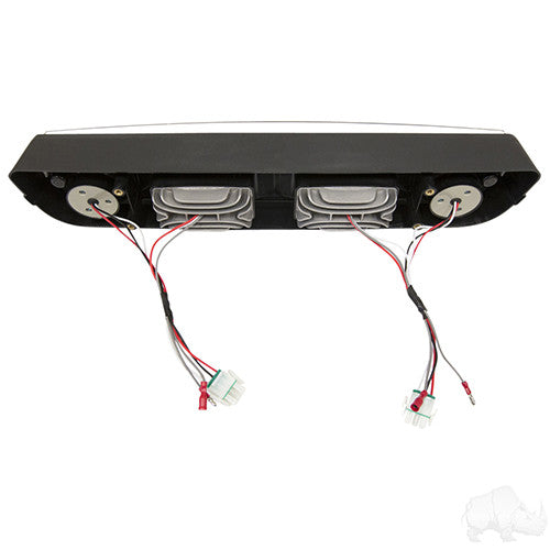 LED Headlight Bar - Compatible with E-Z-Go Medalist/TXT 94-13, with Adapters for Factory Harness