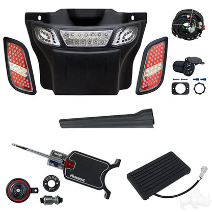 Deluxe LED Light Bar Kit, E-Z-Go RXV 08-15, (Basic, OE Fit)